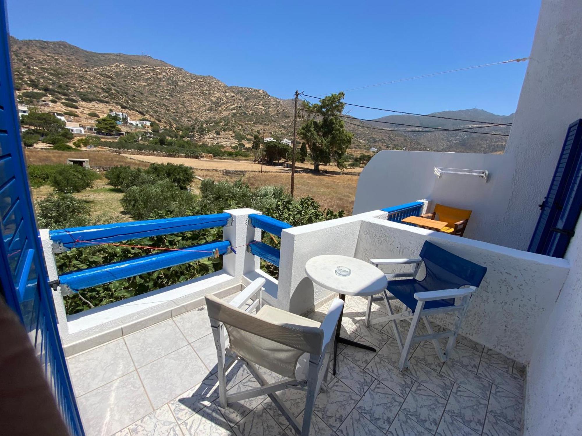 Deep Blue Rooms & Apartments Mylopotas Exteriör bild